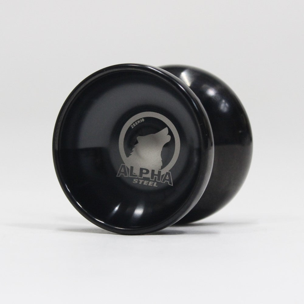 OPEN BOX/B-GRADE - Zeekio Alpha Steel Yo-Yo - Organic Shaped Stainless Steel - Undersized YoYo with D Sized Bearing — view 7