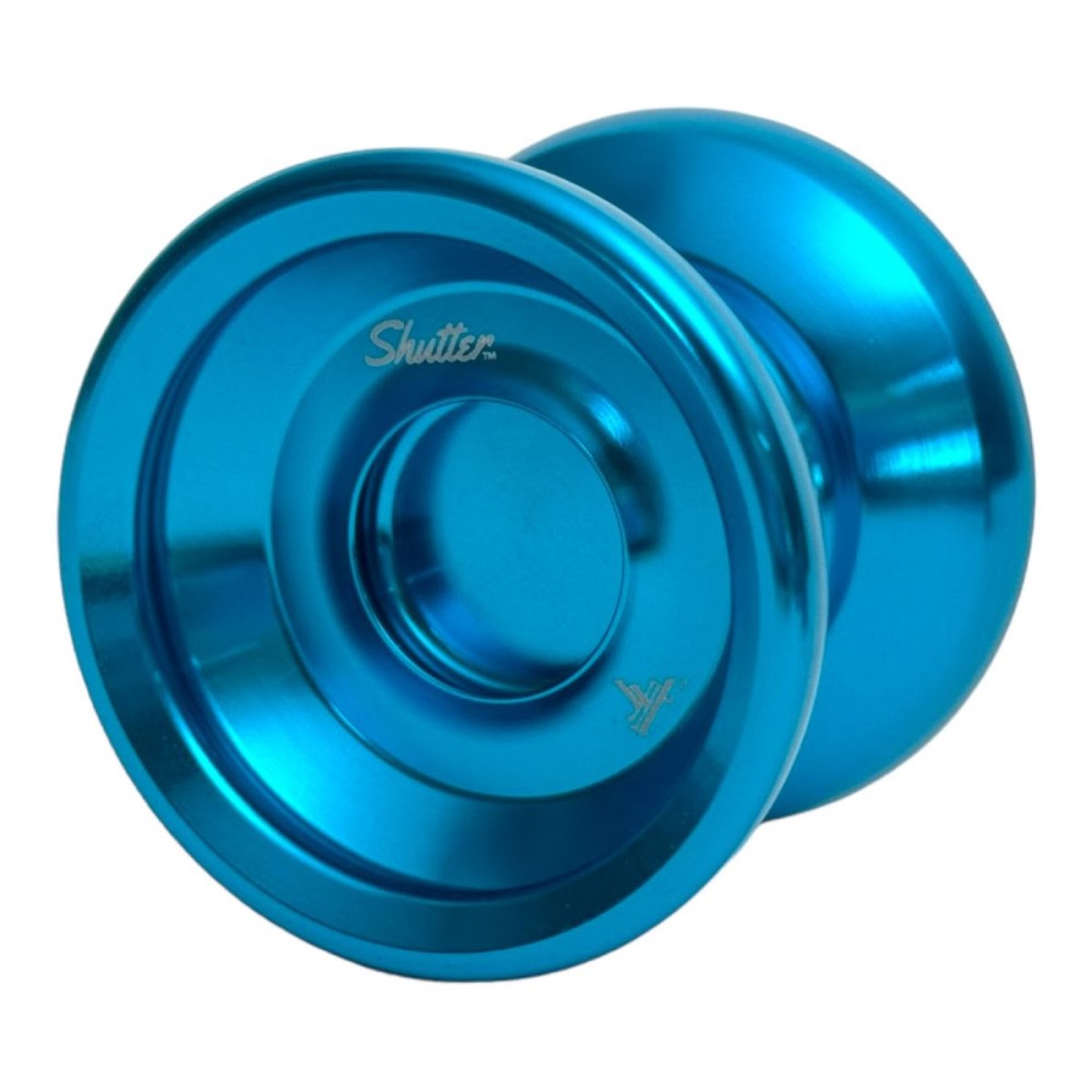 YoYoFactory Wide Angle Shutter Yo-Yo Blasted Aluminum Finish — view 7