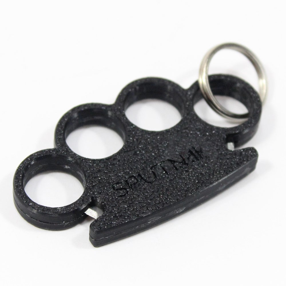 Sputnik Knuckle Cutter - 3D-Printed - Hand-Assembled Yo-Yo String Cutter Keychain Tool — view 2
