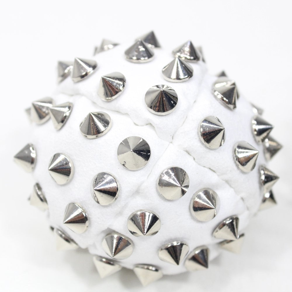 Zeekio Bad Ass Juggling Ball - Metal Studs on Eight Hand Sewn Panels — view 7