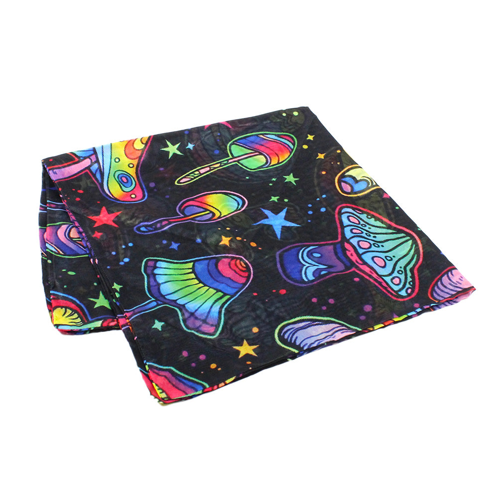 Mougee Head Scarf / Bandana in Fan favorite Mougee Designs- Two Sided Prints. β view 15