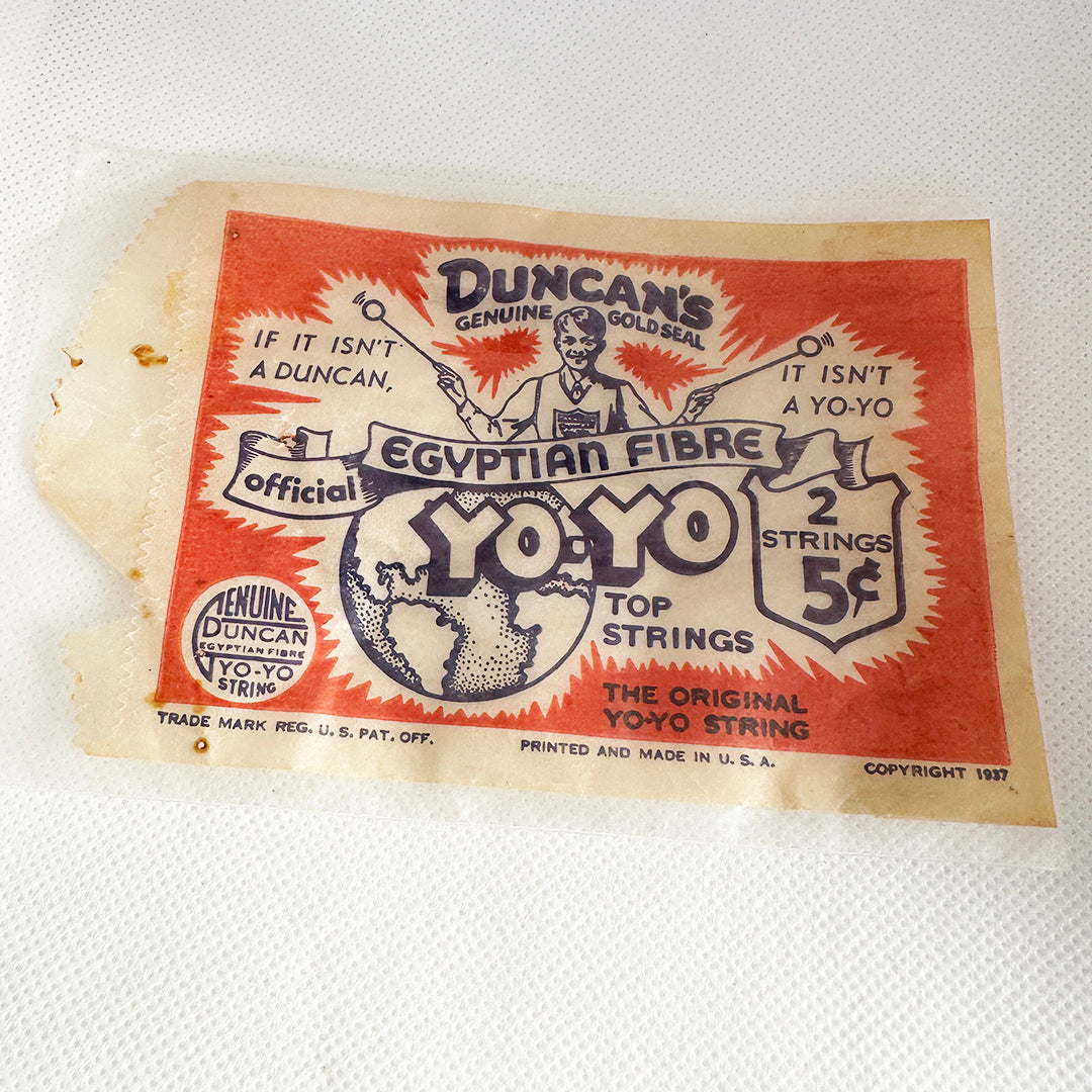 Vintage Duncan Yo-Yo Strings package -1937