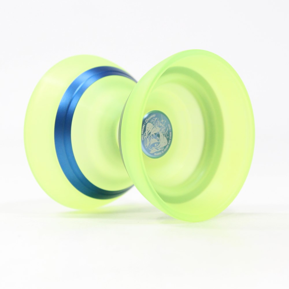 C3yoyodesign Stellar IX Yo-Yo - Polycarbonate with Stainless Steel Ring - Sora Ishikawa Signature YoYo — view 5