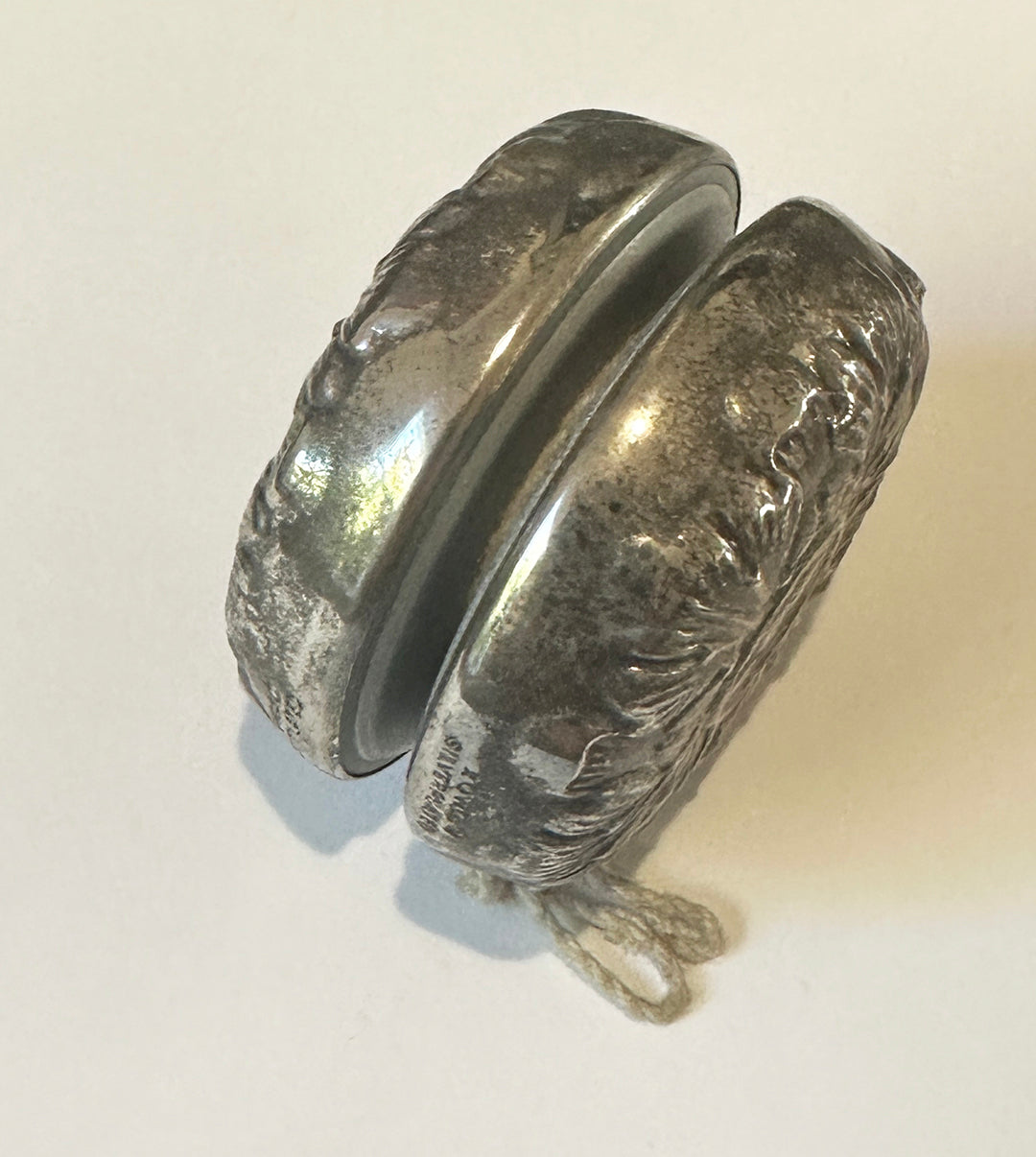 Vintage Collectible Towle Silver Plated Yo-Yo Early 1970s — view 4