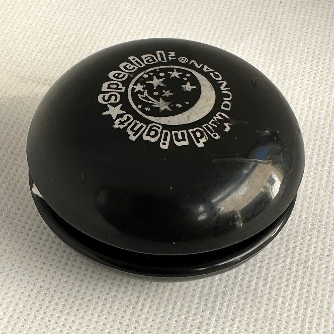 Vintage Duncan Midnight Special Yo-Yo - Black Plastic-Good Cond. 90s
