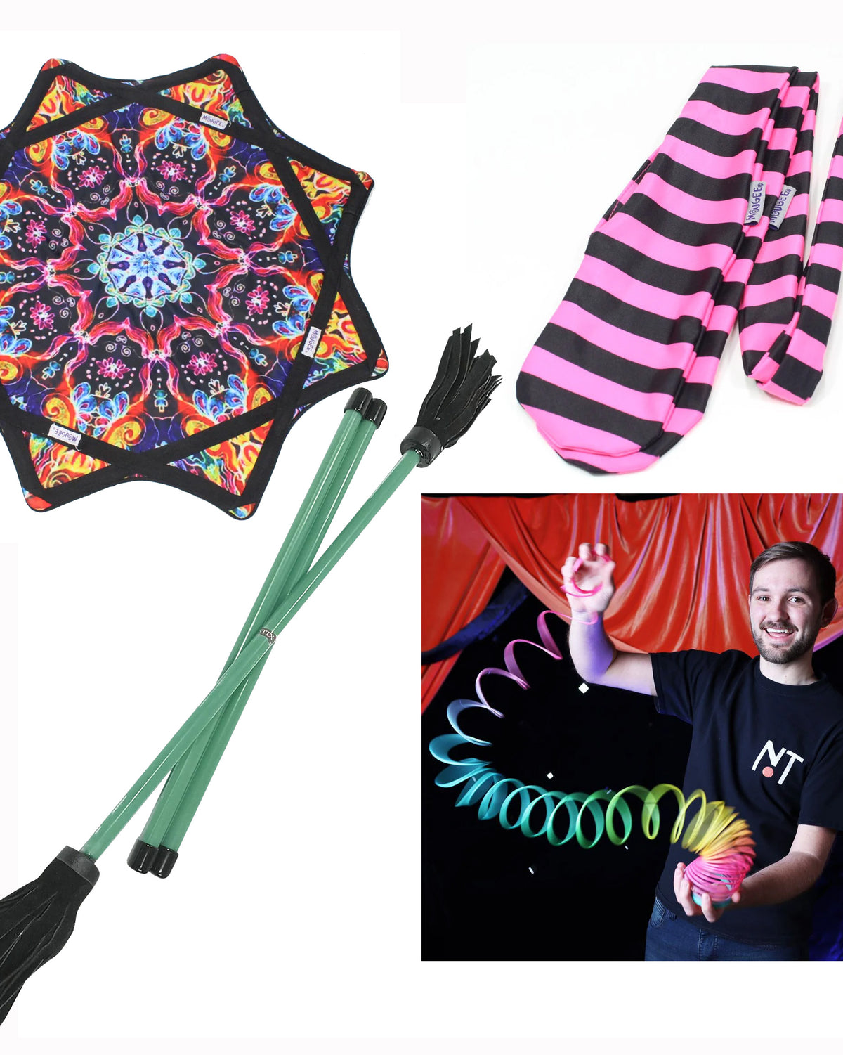 YoYoSam Flow Toy Kit - Everything You Need to Begin the Art of Flow! Including Mougee Z-Stix and Zeekio! — view 8