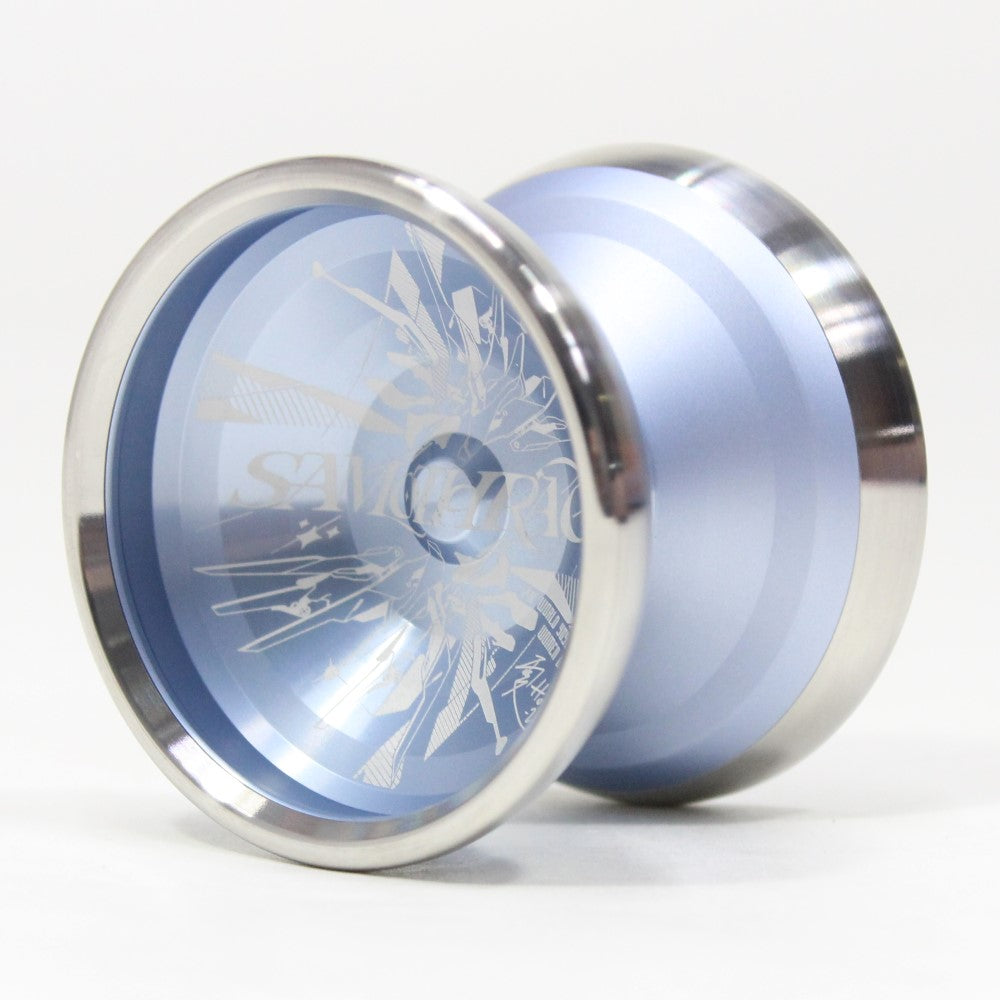 C3yoyodesign Samothrace Yo-Yo - 7075 Aluminum Bi-Metal - Hobbit Xiao Wen Wang Signature YoYo β view 5