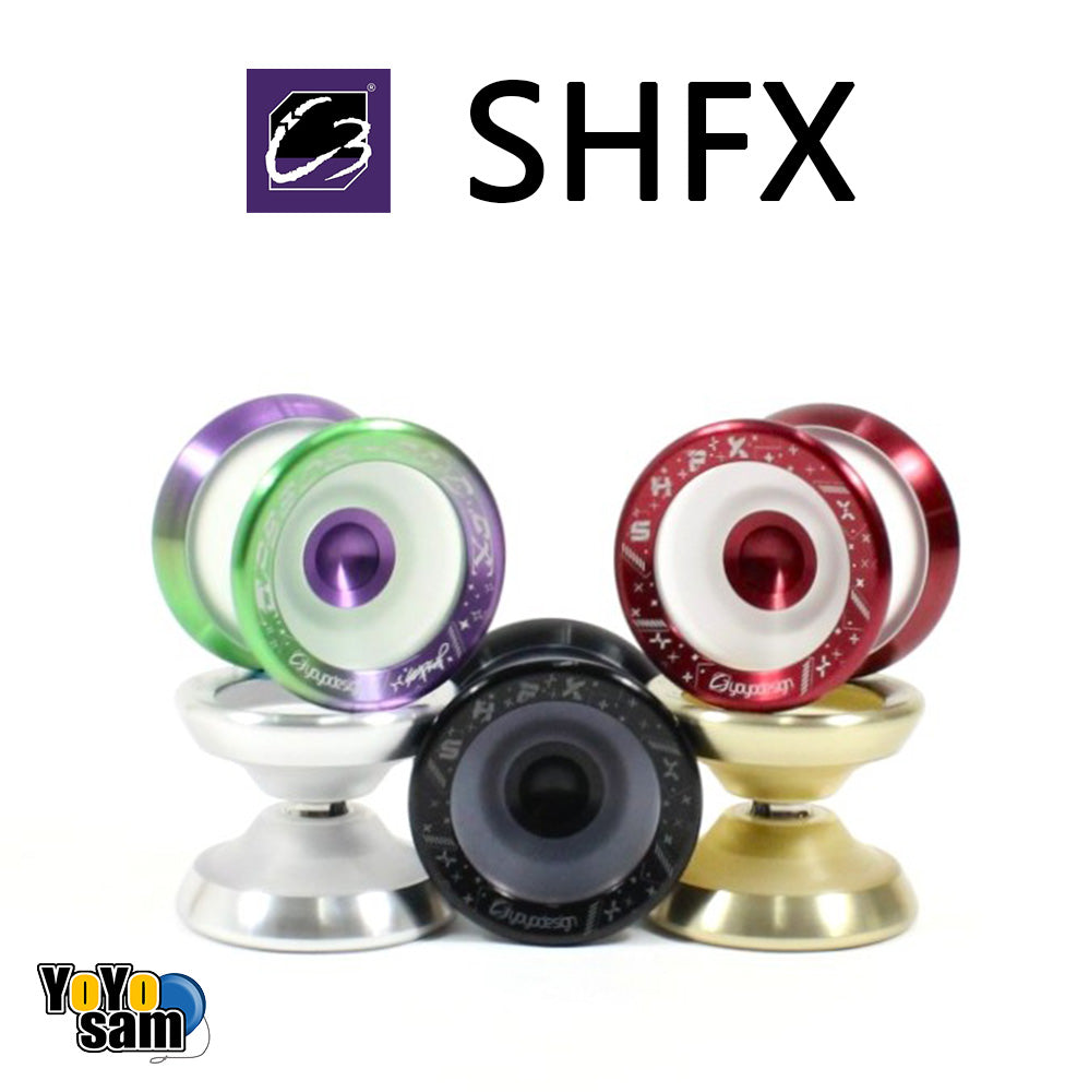 C3yoyodesign SHFX Speedaholic FX Yo-Yo - Finger Spin Extreme - Hybrid YoYo