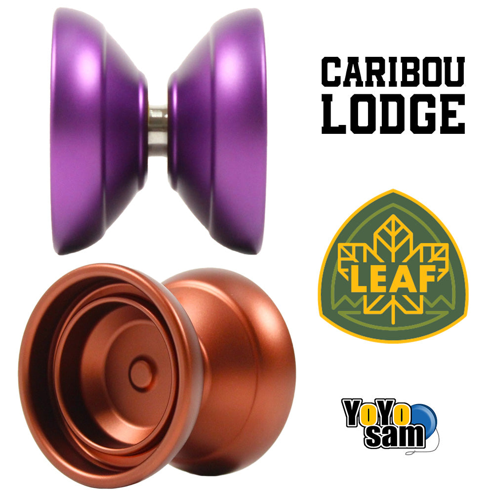 Caribou Lodge Leaf Yo-Yo - "Double Rim" Design YoYo