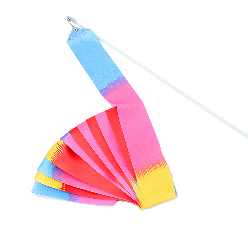 Zeekio Chinese Dance Ribbon - 4 Meter Ribbon - 16" Handle β view 8