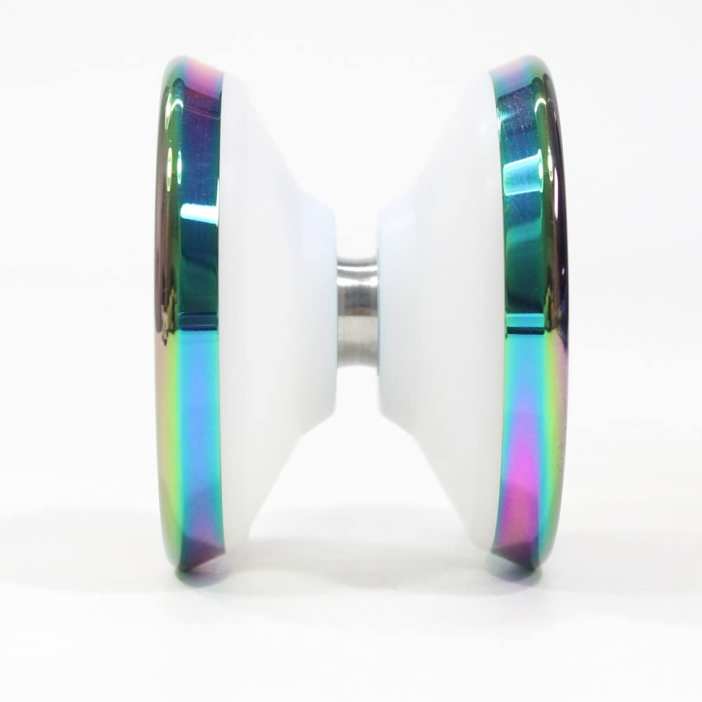 iYoYo iCEBERG CLASSiC Yo-Yo- Precision Machined Polycarbonate Core Combined with Stainless Steel Weight Rings β view 5