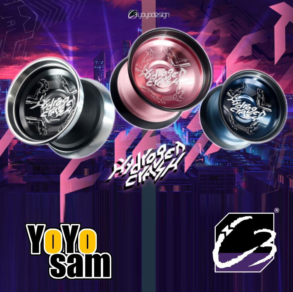 C3yoyodesign Hydrogen Crash Yo-Yo - Bi-Metal YoYo