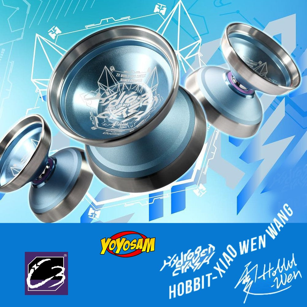 C3yoyodesign Hydrogen Crash Yo-Yo - Bi-Metal YoYo — view 2
