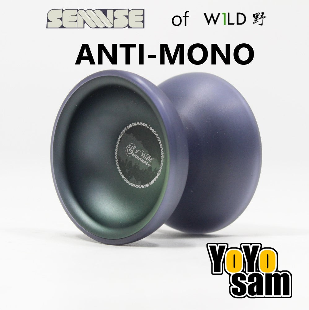 SENSE YOYO Anti-Mono Yo-Yo - Aluminum with PC - Multi-Material YoYo
