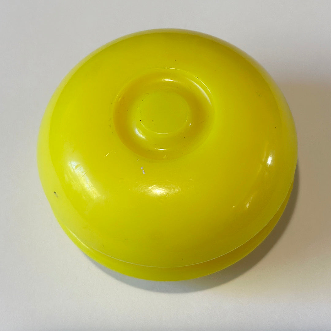 Vintage Duncan Special Yo-Yo -Good Condition-Yellow with Gold Seal - Plastic-70s — view 2