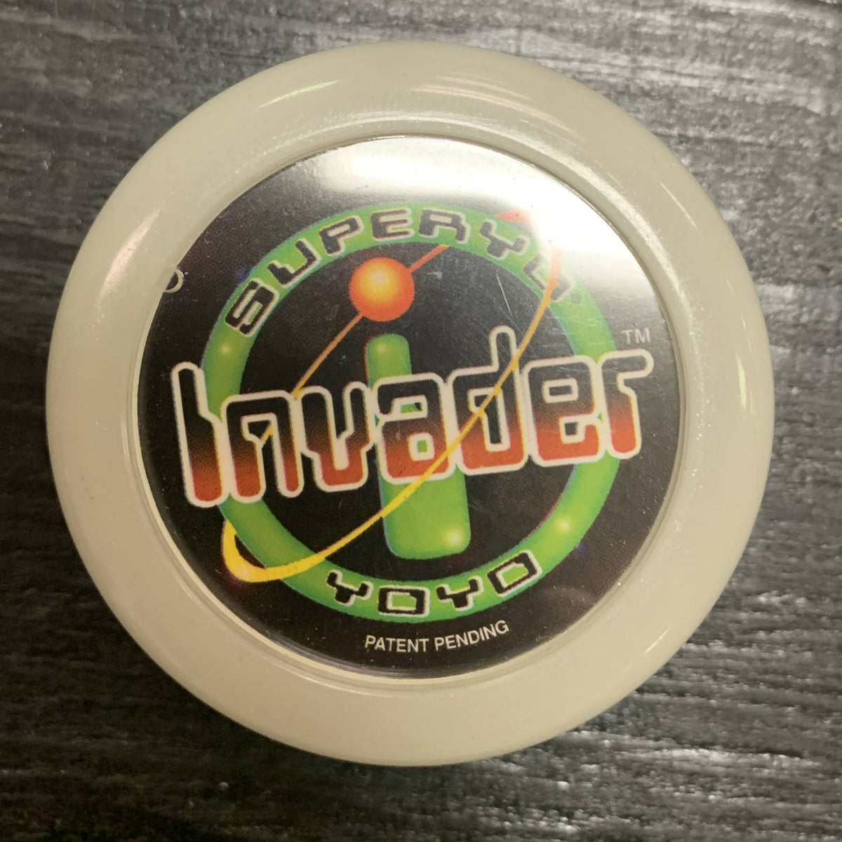 Vintage SuperYo Invader Yo-Yo Glow in the Dark Excellent Con. — view 2