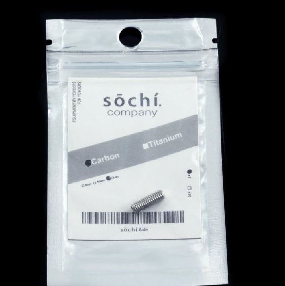 Sochi Company Yo-Yo Axle - STAINLESS STEEL AND TITANIUM AXLES - Many Sizes β view 7