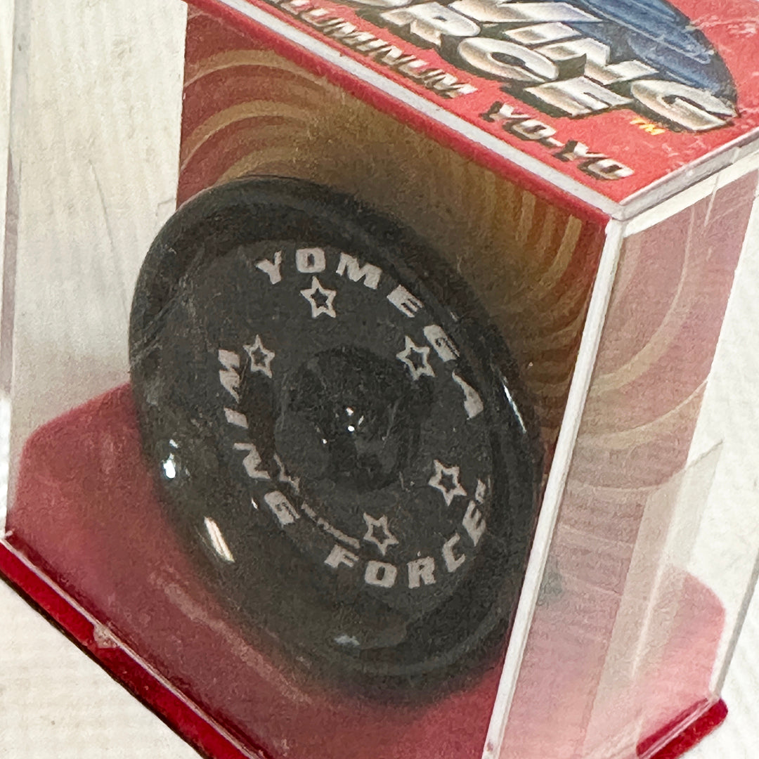 Vintage Yomega Wing Force Aluminum Yo-Yo - New in Box - Black — view 2