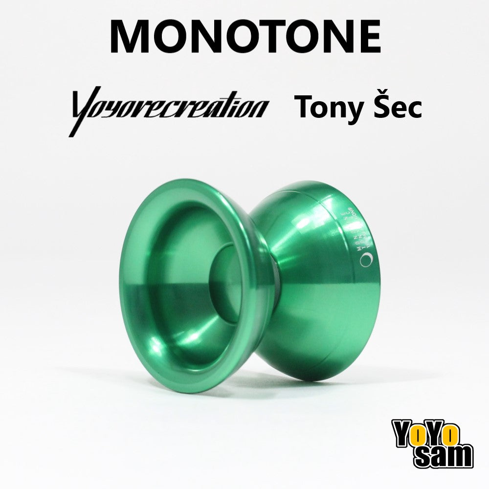 Yoyorecreation Monotone Yo-Yo - Mono-metal - Czech technician Tony SĚŚec Signature YoYo