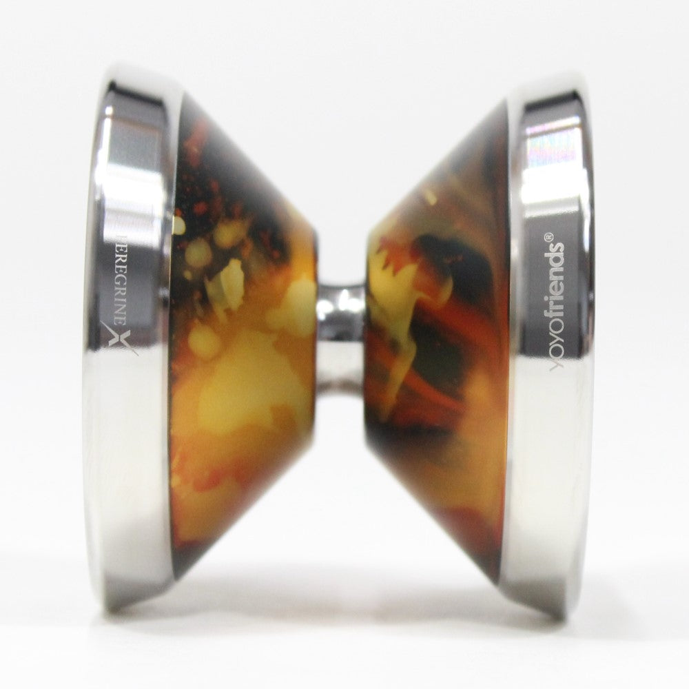 yoyofriends Peregrine X Yo-Yo - Wider - Bi-Metal - Aluminum with Stainless Steel Rings YoYo — view 3