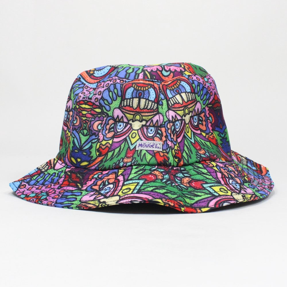 Mougee Bucket Hat - Printed Hat in our most Popular Mougee Designs — view 12