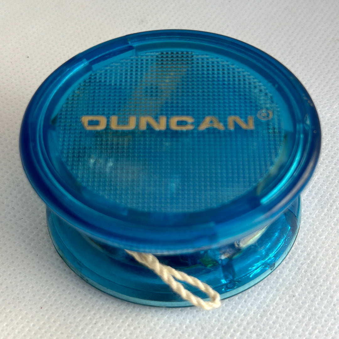 Vintage Duncan Satellite Light-Up Yo-Yo - 70s - Blue Plastic - Good Condition Rare — view 2