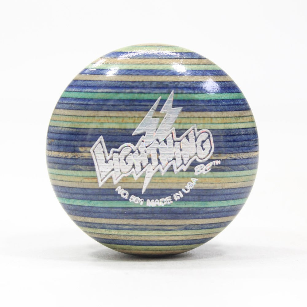 BC YoYo Vintage Champion Hardwood Yo-Yo - Lightning YoYo - Rainbow YoYo — view 4