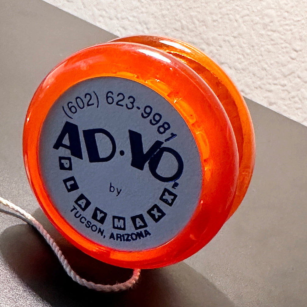 Vintage Playmaxx ProYo advertising yo-yo - 90s Orange - Very Good Condition — view 3