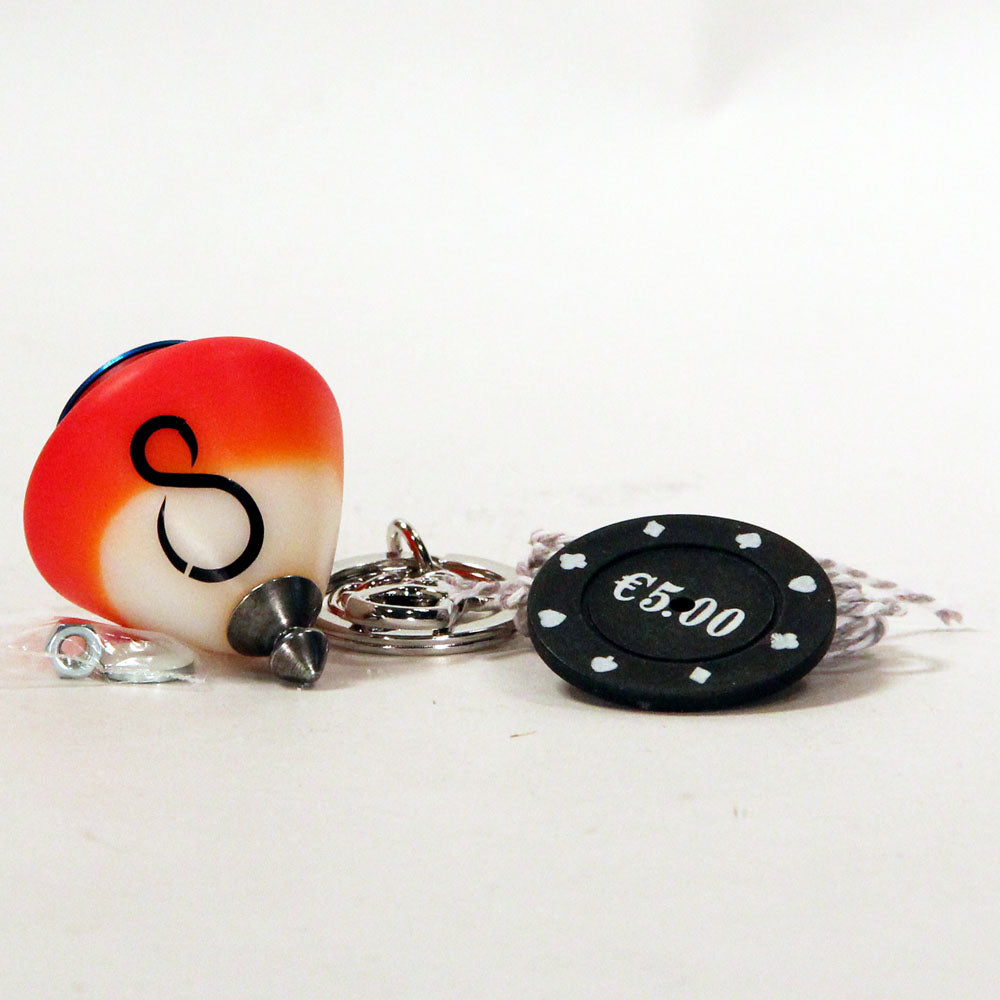 Strummol8 Delrin Spin Top and Keychain - Love β view 13