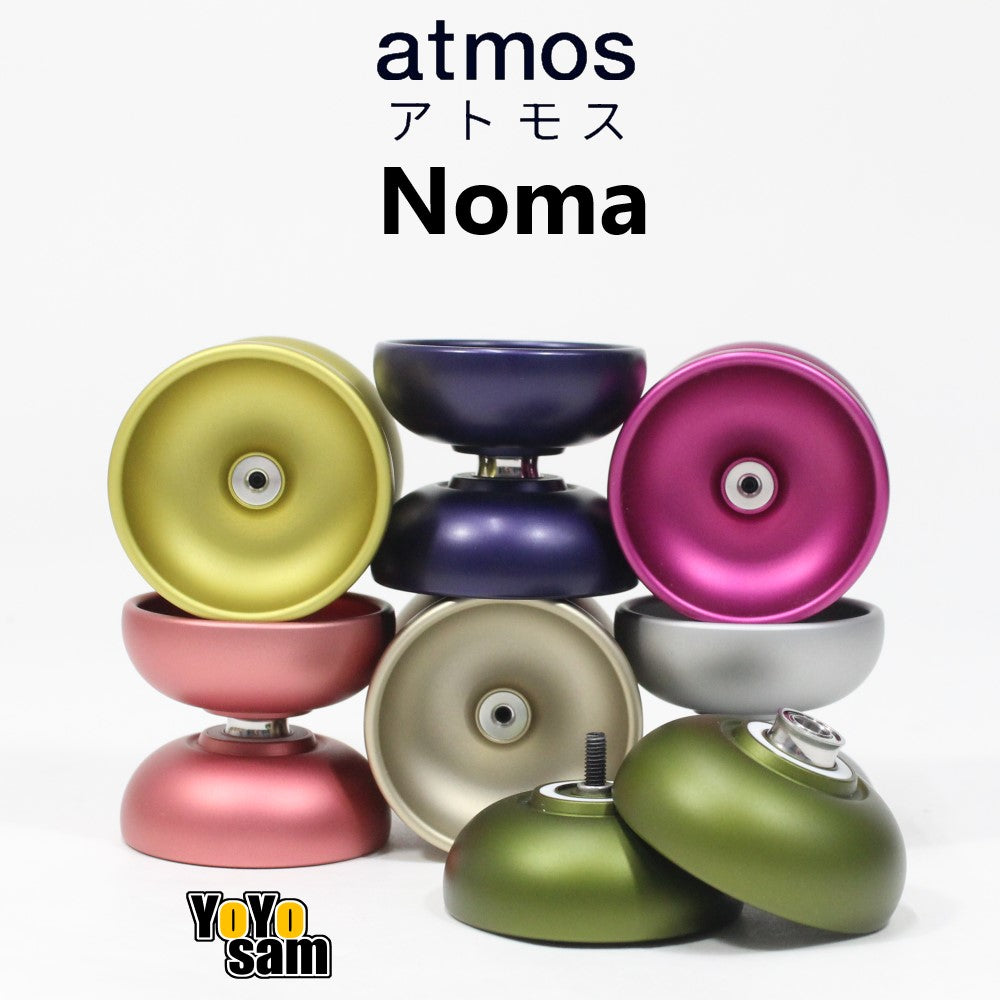 atmos projects Noma Yo-Yo - 7068 Aluminum YoYo with Side Effects - Tsukasa Takatsu Artist Edition Collaboration