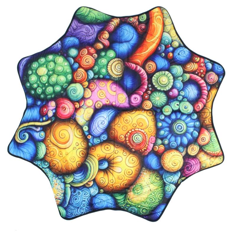 Mougee Classic Flow Star - 27" Diameter - Durable and Vibrant Patterns — view 14