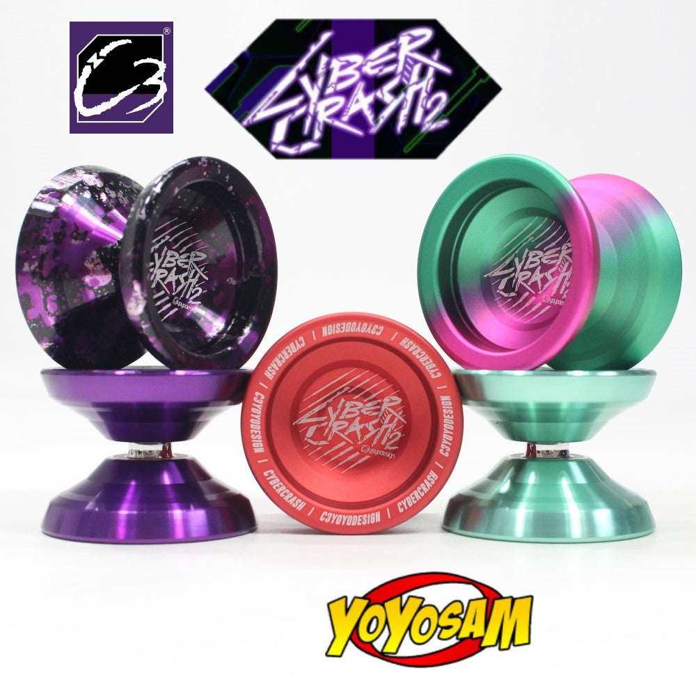C3yoyodesign Cyber Crash 2 Yo-Yo - High Performance YoYo β view 2