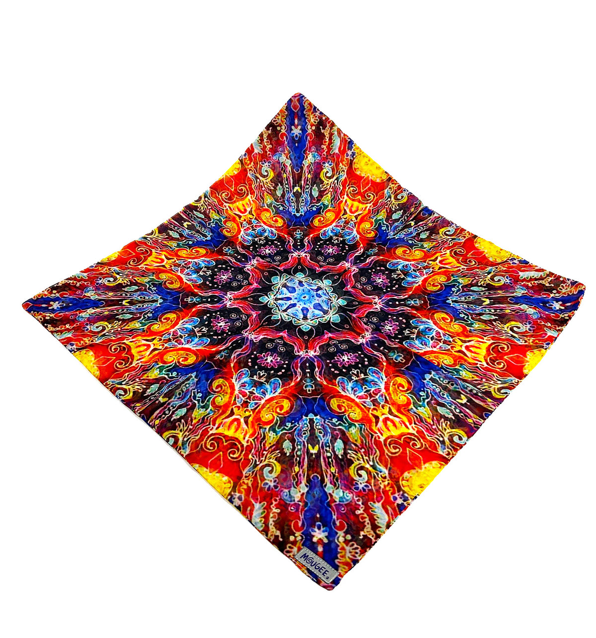Mougee Head Scarf / Bandana in Fan favorite Mougee Designs- Two Sided Prints. β view 6