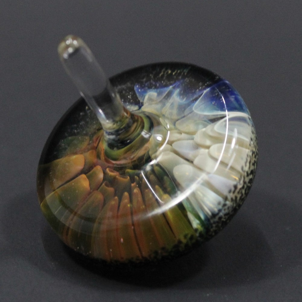 LKGLASS (TopCoinGlass) Spin Top - Hand Spun Glass Spin Tops! — view 8
