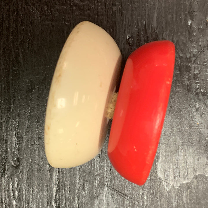 Vintage Duncan Butterly Yo-Yo Red/White/Yellow 1960s Good Cond. — view 3