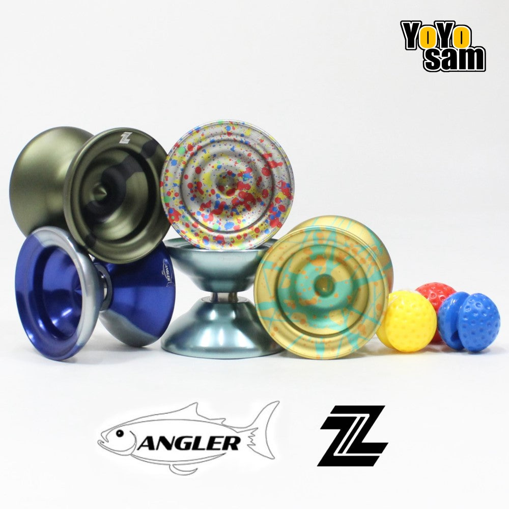 Zeekio Angler Yo-Yo - Monometal YoYo - Comes with Duncan Rapid Ball Counterweight!