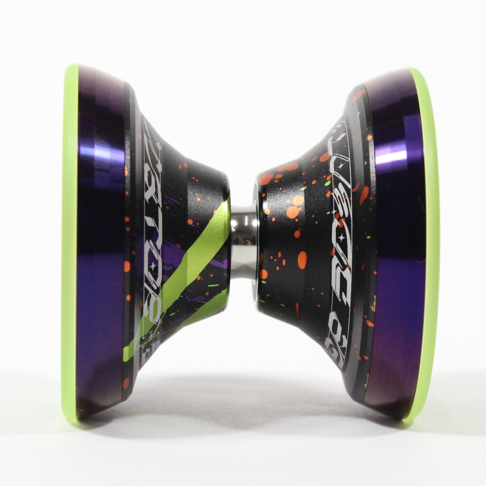 C3yoyodesign Super Scintillator Yo-Yo - Hybrid Tri-Material - Simpson Wong Signature YoYo β view 5