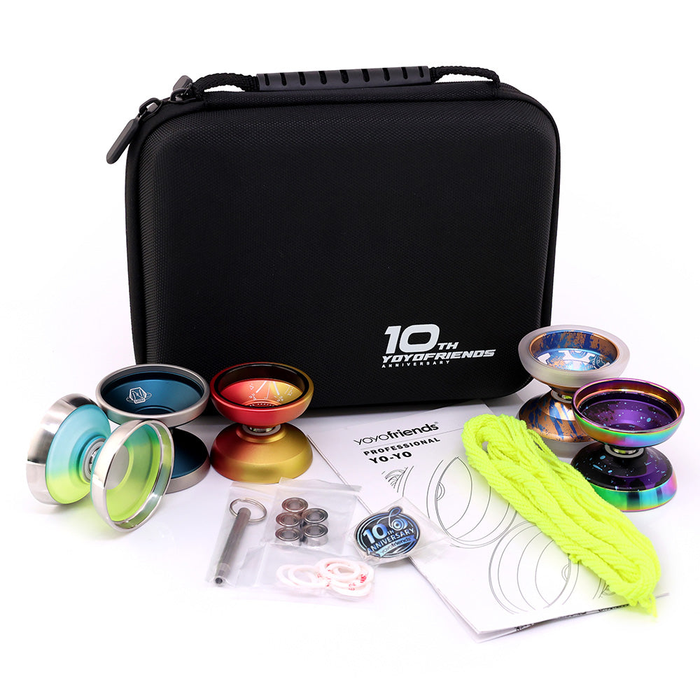 yoyofriends Anniversary Kit - Includes 6th - 10th Anniversary Yo-Yos and many YoYo Accessories! — view 3