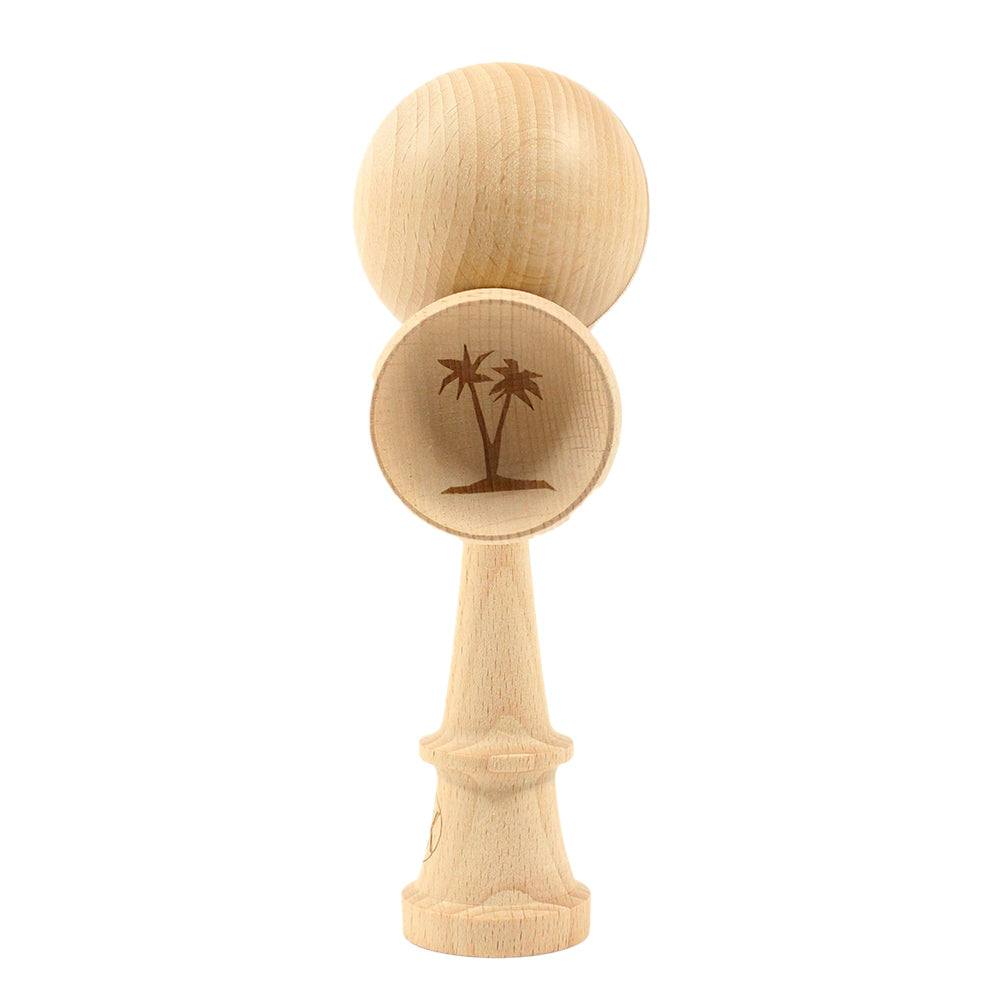 BK V2 Kendama - Standard Size - Natural Finish - by Bahama Kendama — view 4