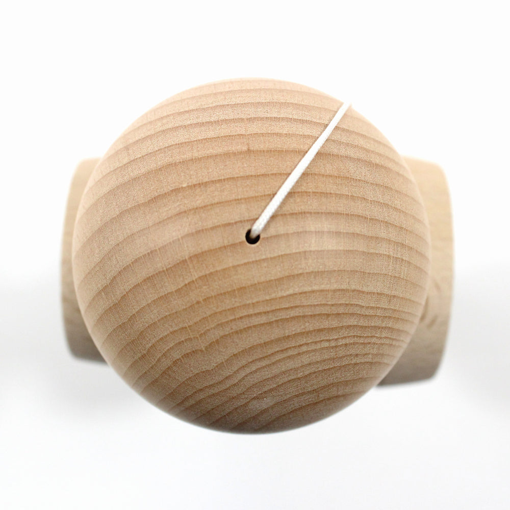BK V2 Kendama - Standard Size - Natural Finish - by Bahama Kendama — view 6