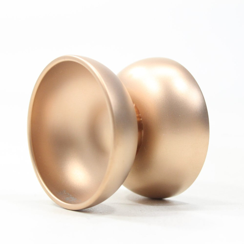 RSO Bowl Yo-Yo - 5th Anniversary Sakura Edition - Blasted Electroplated Titanium YoYo — view 2