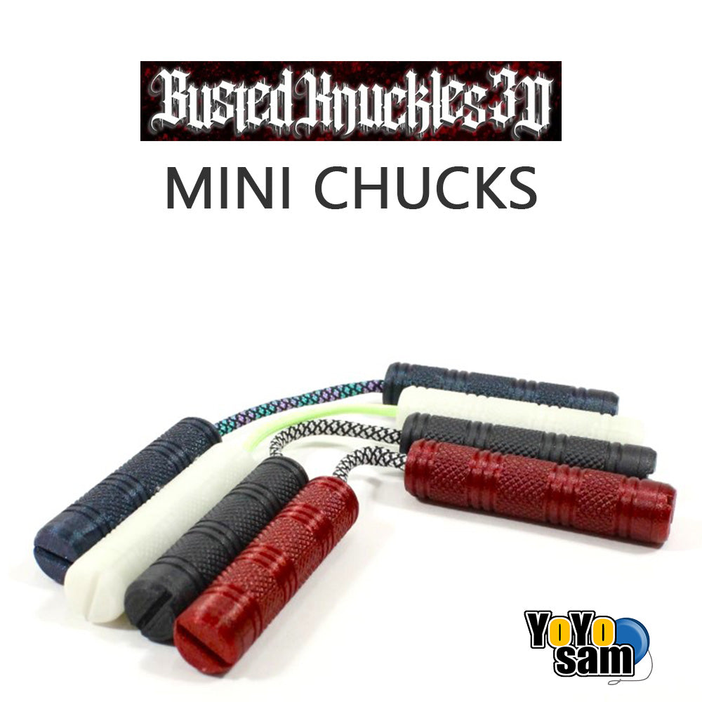BustedKnuckles3D Mini Chucks - 3D Printed Skill Toy Begleri