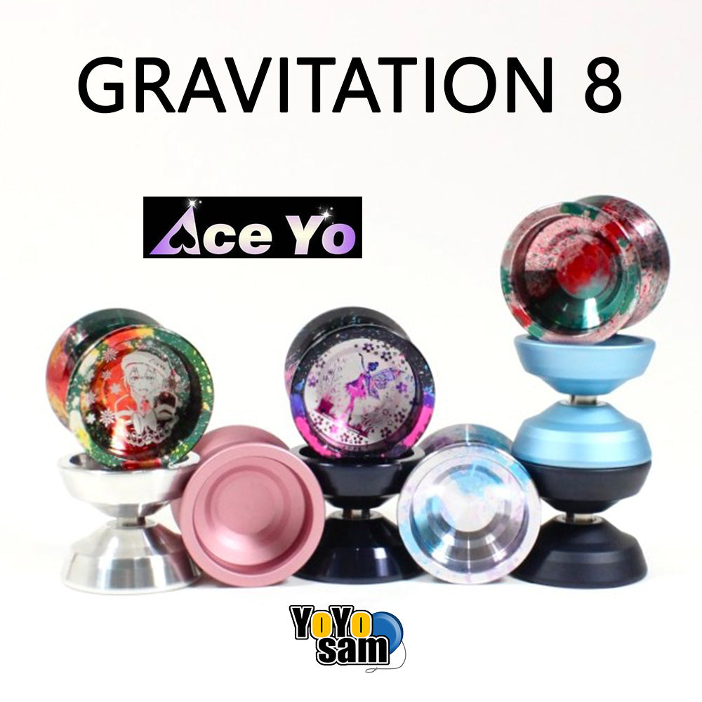 Ace Yo Gravitation 8 Yo-Yo - Mono-Metal YoYo