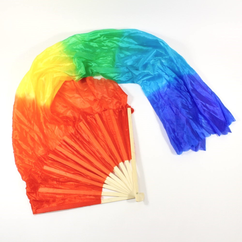 Mougee Silk Fan - For Dance, Festivals, or Just for Fun (Sold Individually) — view 15