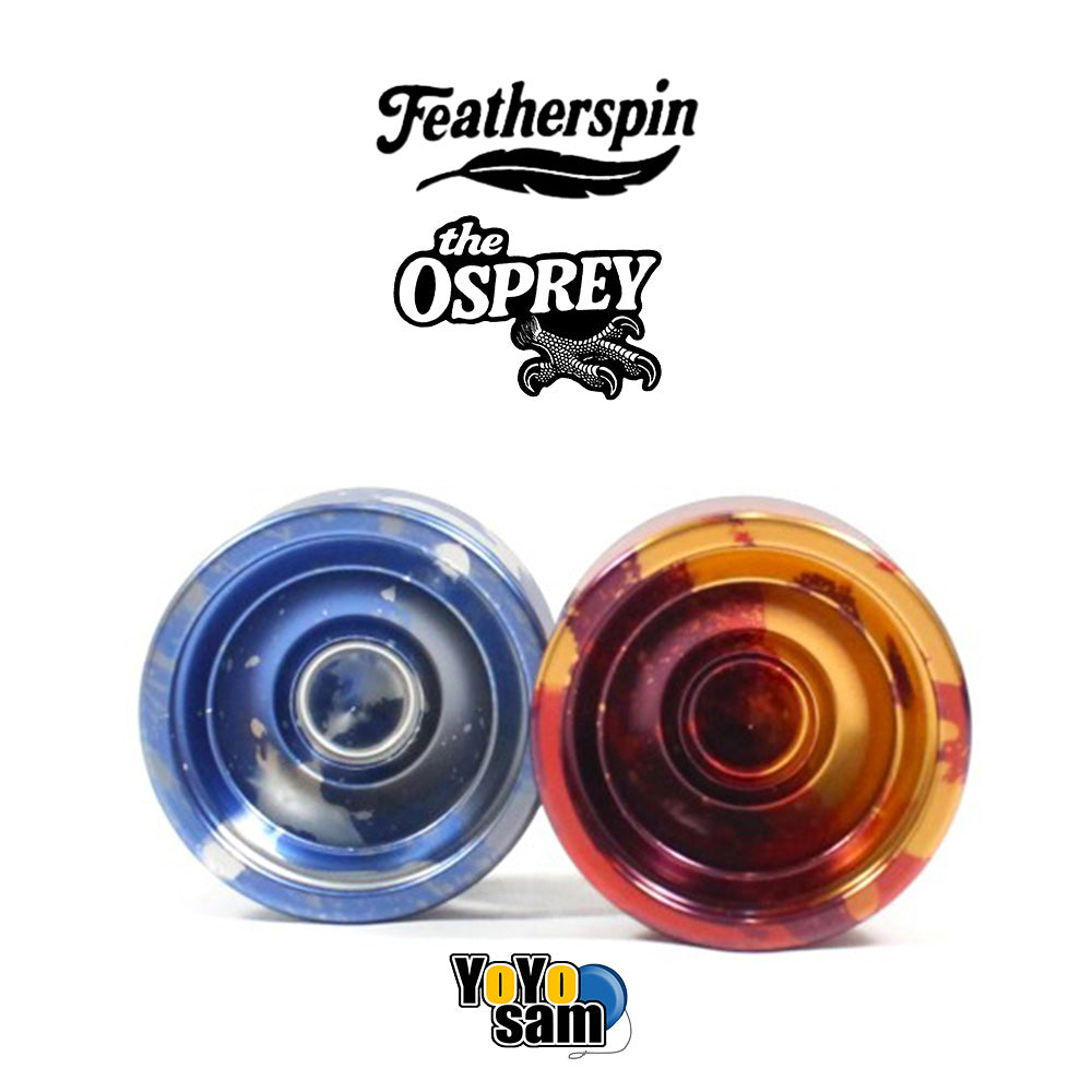 Featherspin Throws The Osprey Yo-Yo - 7075 Aluminum Mono-Metal YoYo