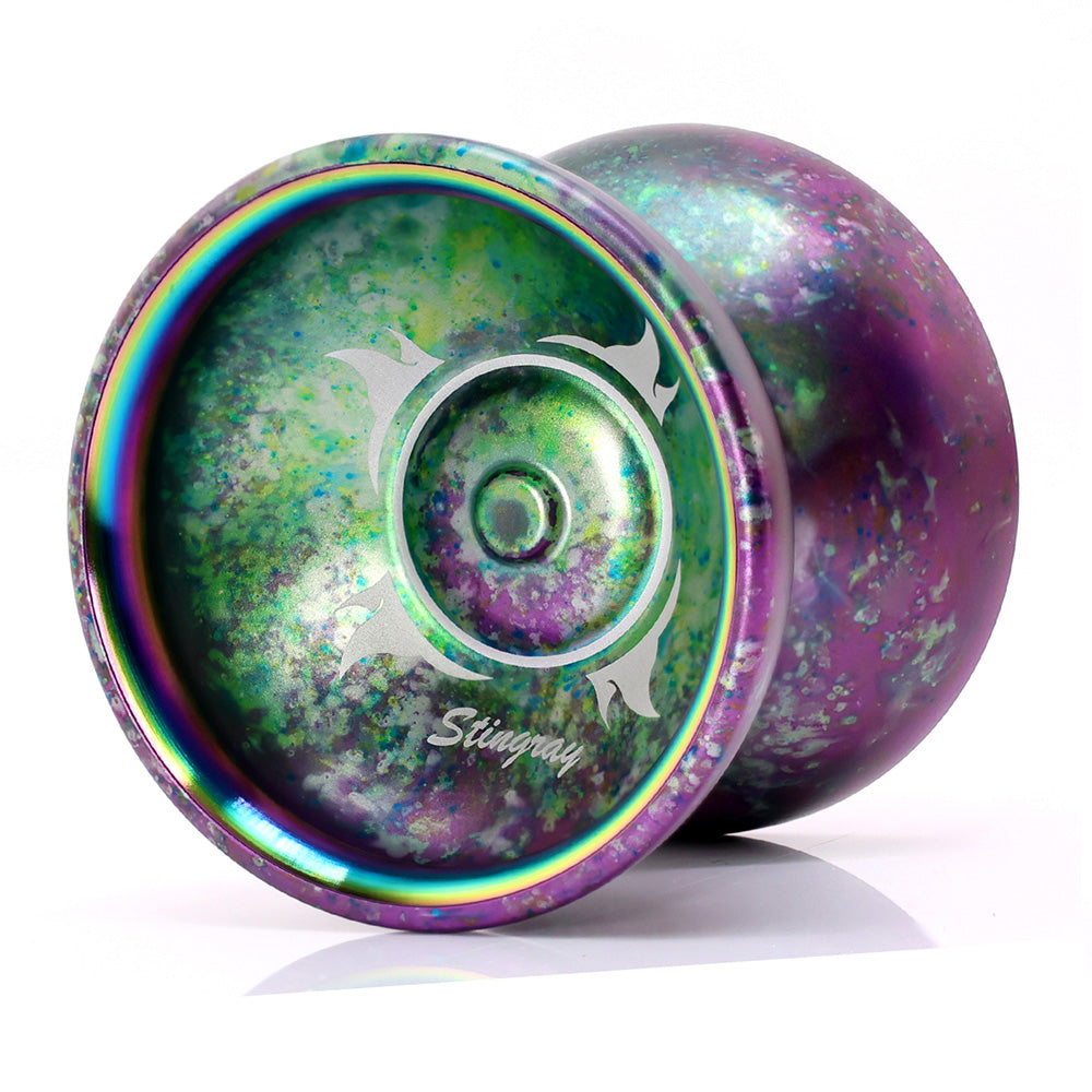 yoyofriends Stingray Yo-Yo - Bi-Metal - 7068 Aluminum with Stainless Steel Rings YoYo — view 2