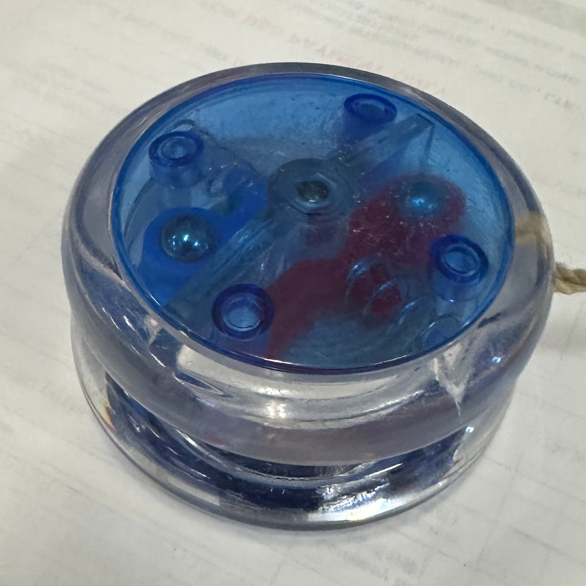 Vintage Yomega Brain Light blue - Auto return Yo-Yo Good Cond. — view 2