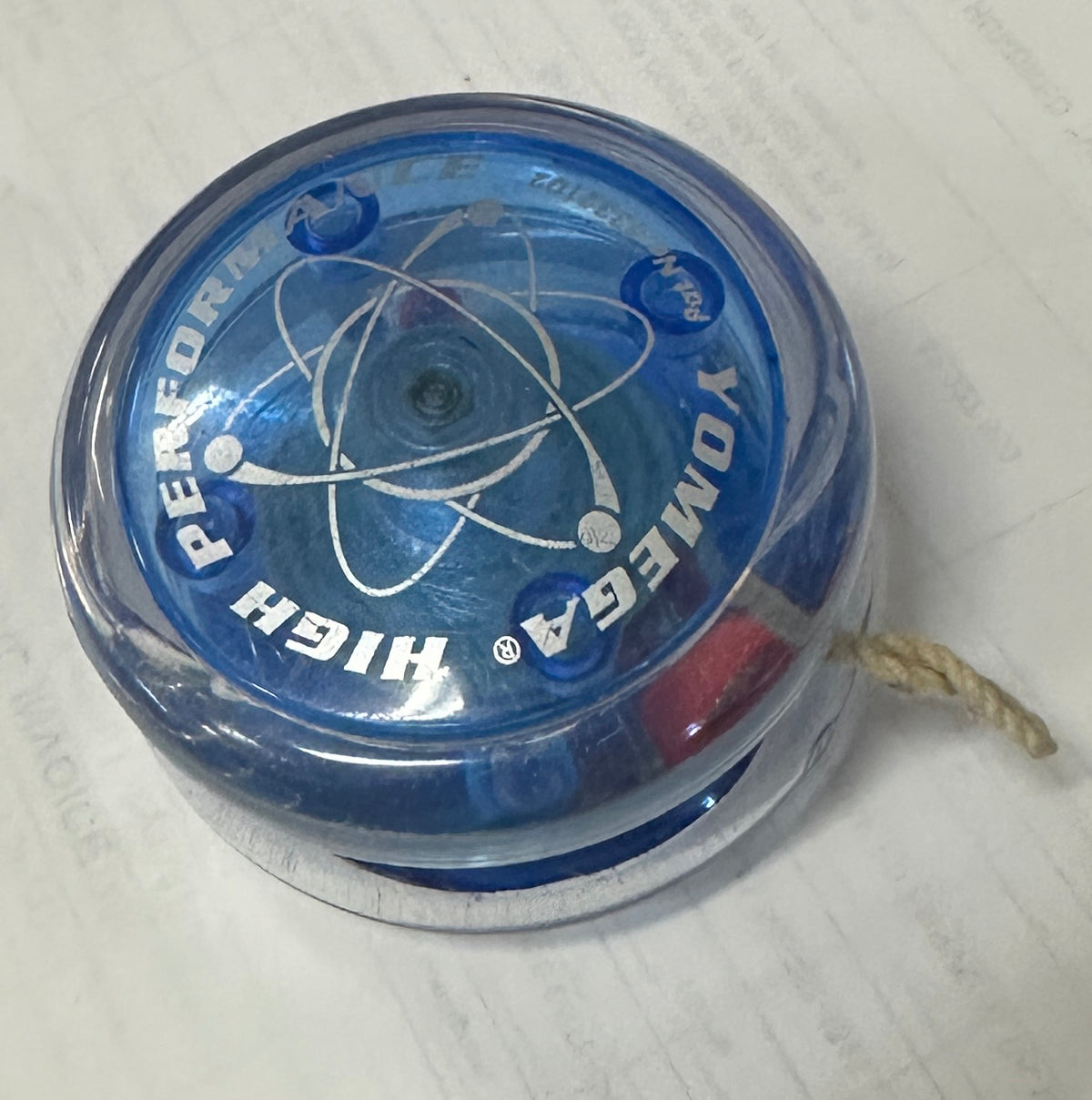 Vintage Yomega Brain Light blue - Auto return Yo-Yo Good Cond.