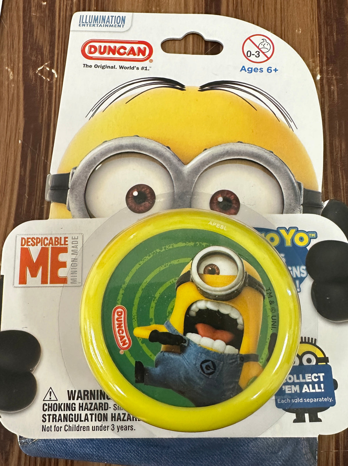 COLLECTABLE Duncan Original Despicable ME Yo-Yo