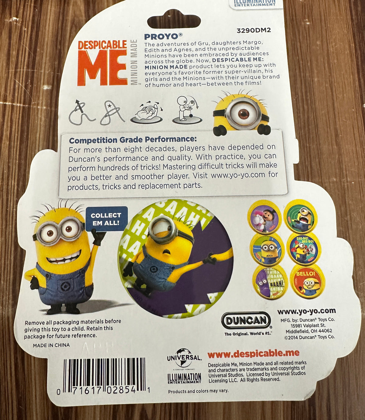 COLLECTABLE Duncan Original Despicable ME Yo-Yo — view 10